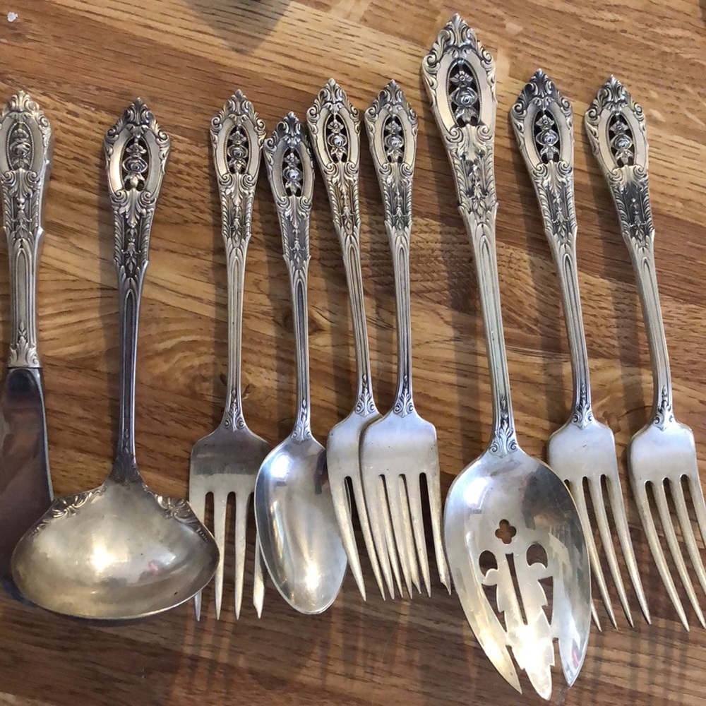 Wallace sterling silverware - Picture 2 of 5